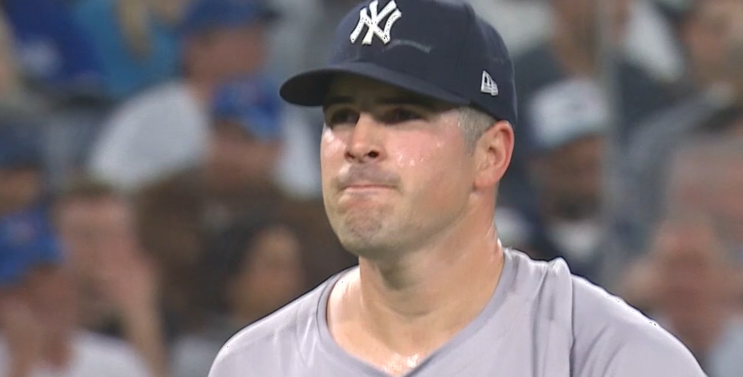 Sweaty Carlos Rodon