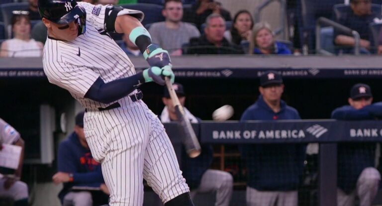 Judge hits a mammoth home run