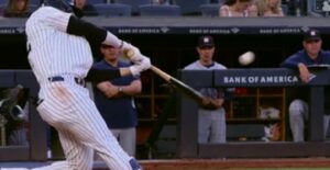 Soto hits a home run