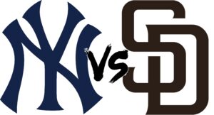 Yankees vs. Padres header