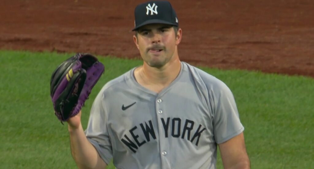 Rodon with a big dumb look