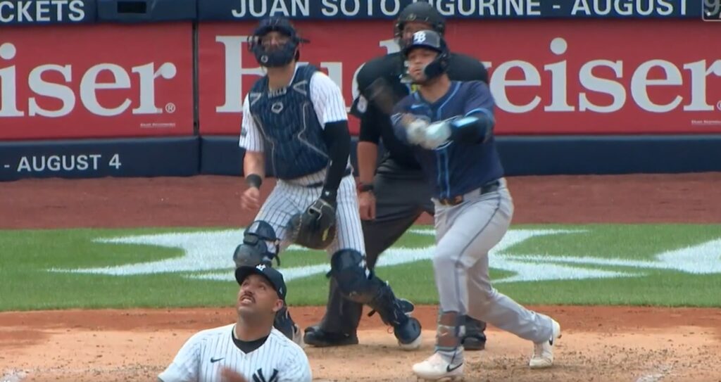 Alex Jackson and Nestor are both surprised at a home run