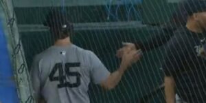 Gerrit Cole gets high fives