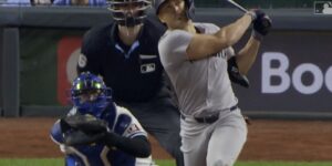 Stanton crushes a home run