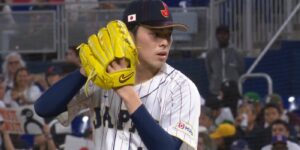 Rico Sasaki prepares to pitch