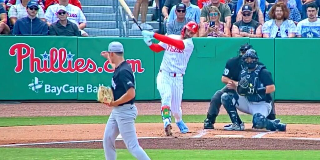 Will Warren striking out a Phillie