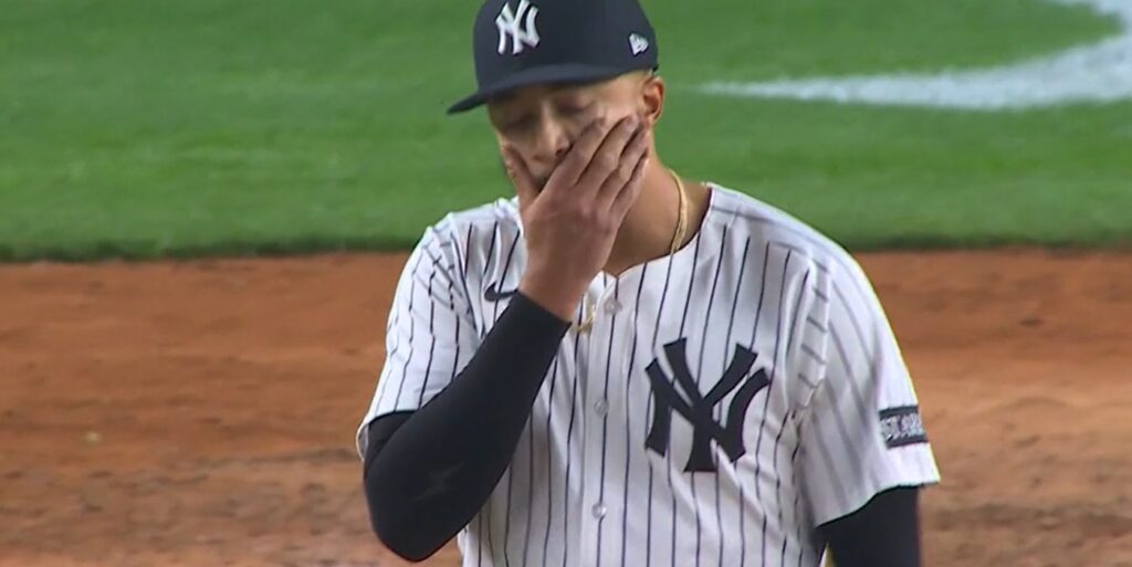 Devin Williams is sad