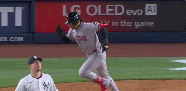 Suarez hit a grand slam