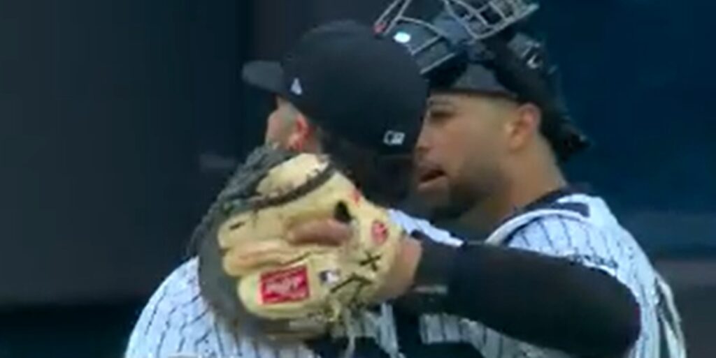 Escarra celebrates Rodon