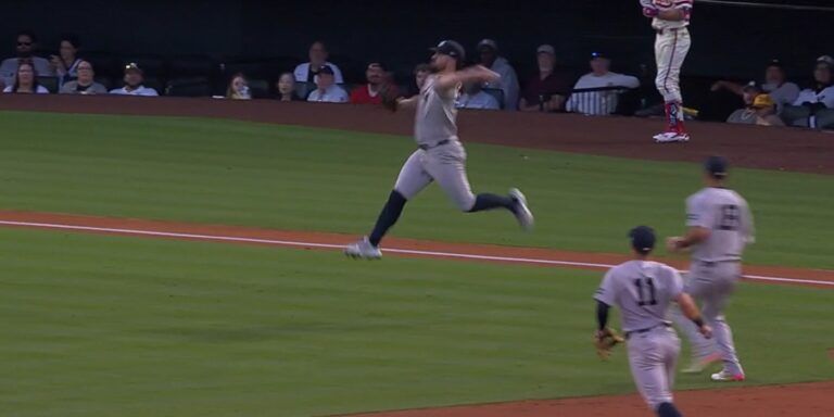 Rodon makes a great jump throw