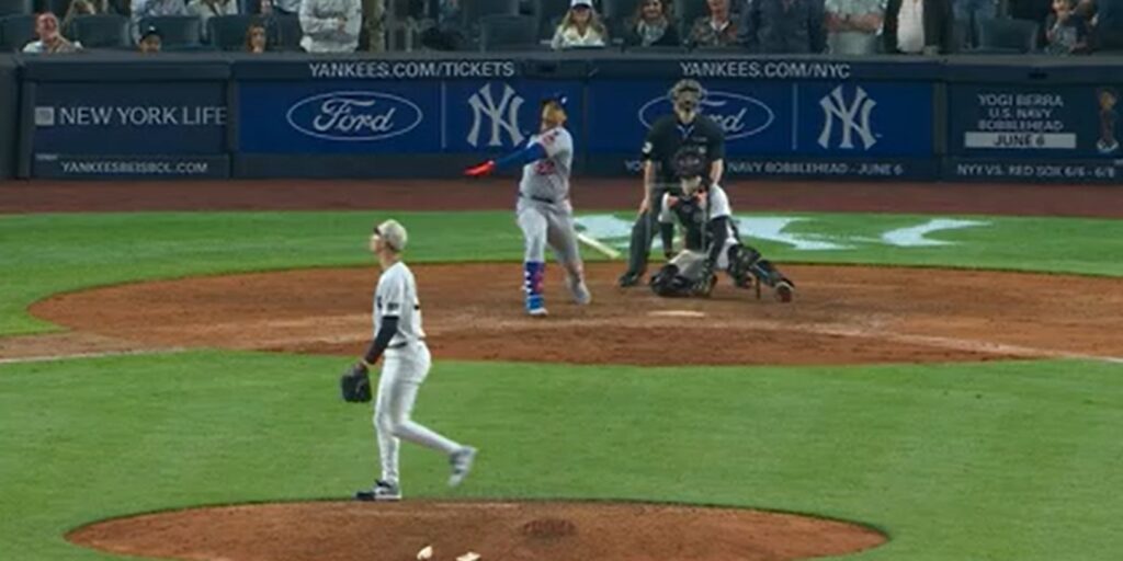 Soto is retired to end the game
