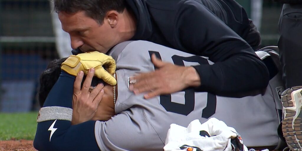 Trainer soothes Waldo