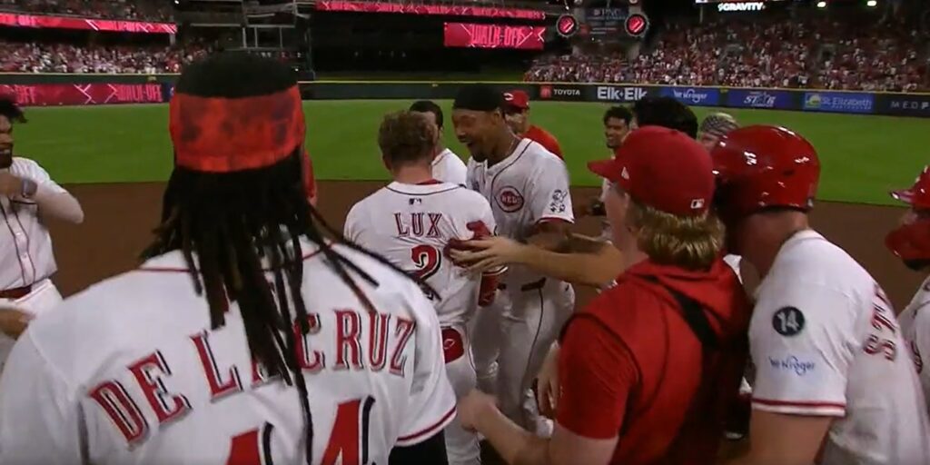 Reds celebrate