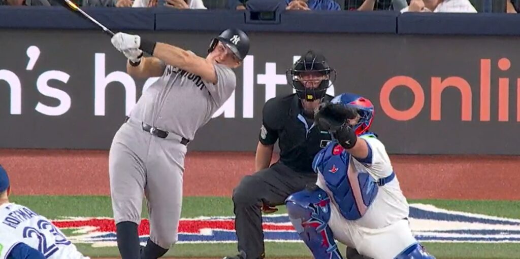 Ben Rice wins the game with a home run