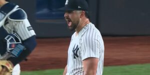 Rodon celebrates a great catch