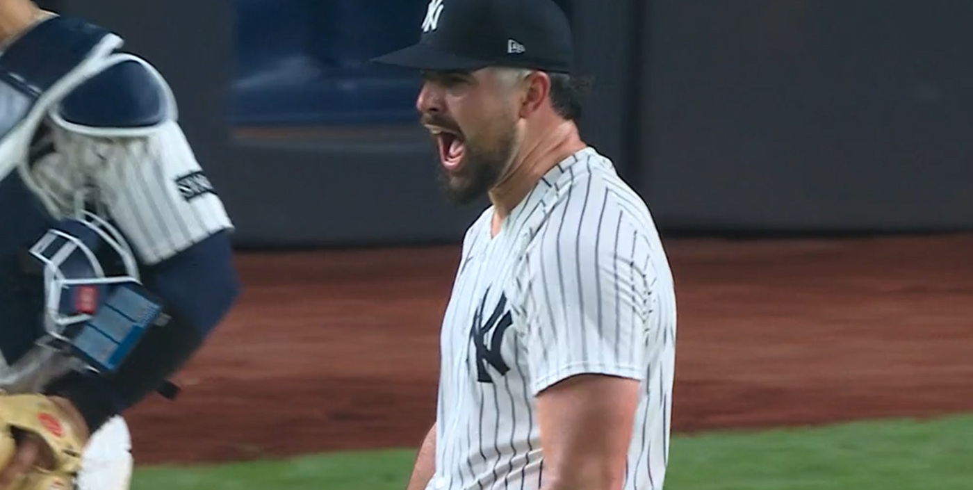 Rodon celebrates a great catch