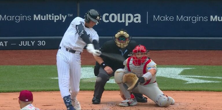 Ryan McMahon hits a two-run double