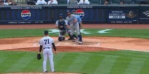 Hamilton gives up a home run