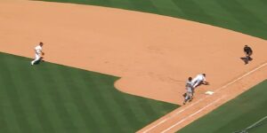Caballero forces a rushed throw