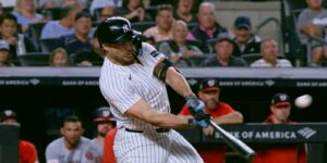 Stanton drives in three