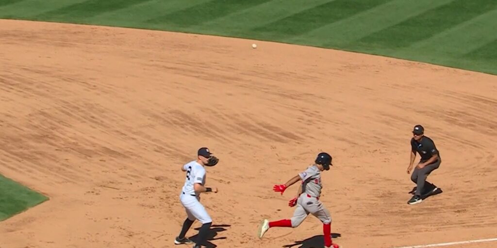 Volpe airmails a throw
