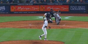 Fried strikes out his eighth batter