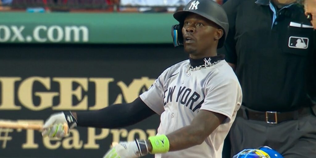 Jazz admires his home run