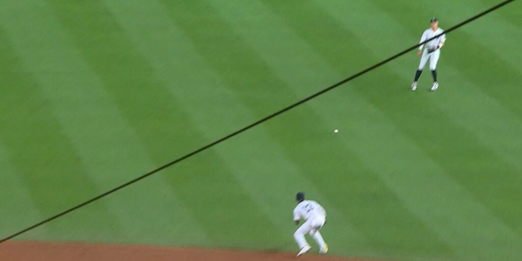 Judge makes a meak throw