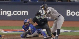 Judge strikes out with the bases loaded