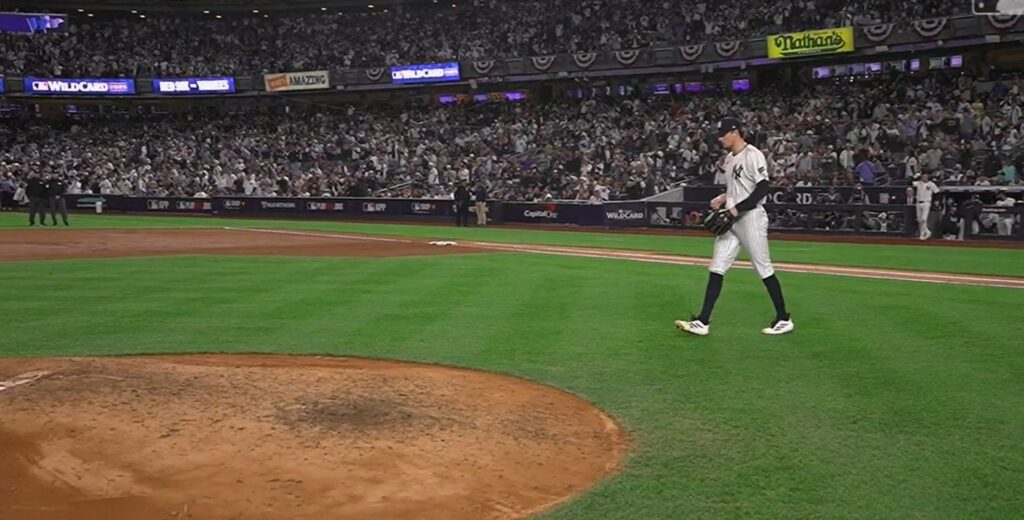 Schlittler takes the mound in the 8th