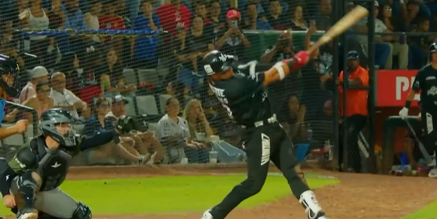 Nick Torres hits a home run