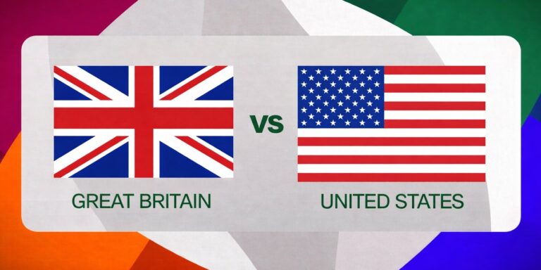 The UK and USA matchup