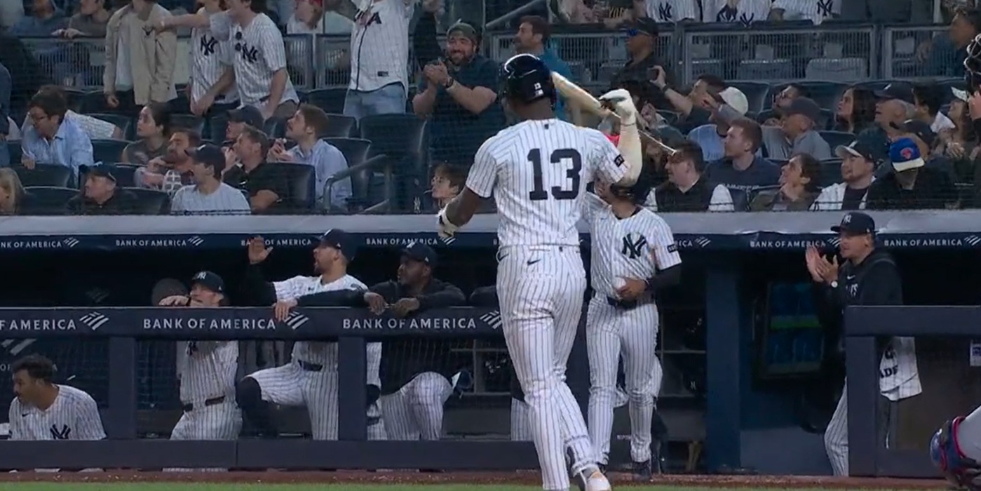 Jazz flips his bat