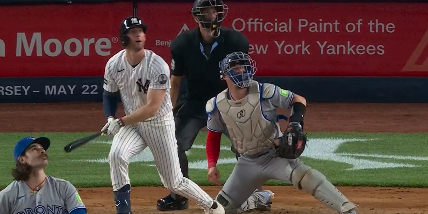 McMahon hits a home run