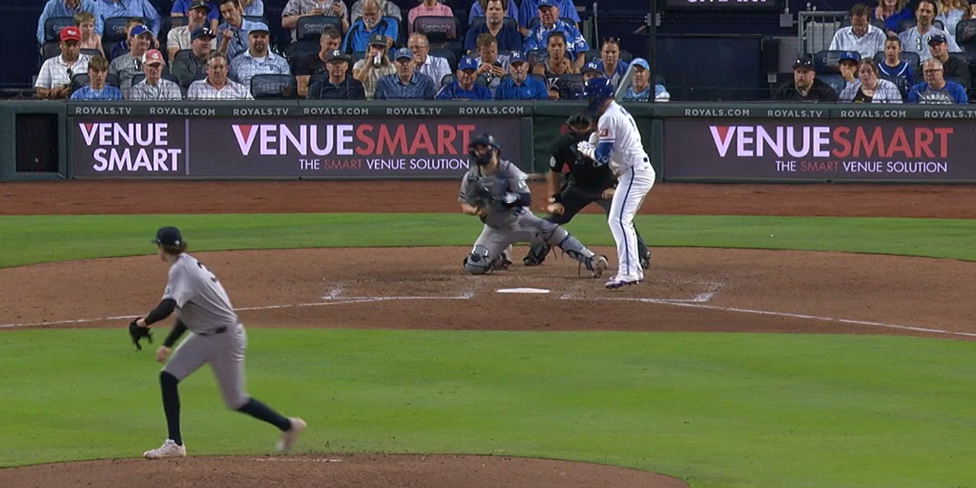Schlittler strikes Witt out looking