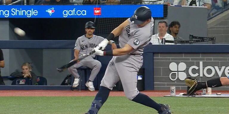 Ben Rice puts the yankees ahead