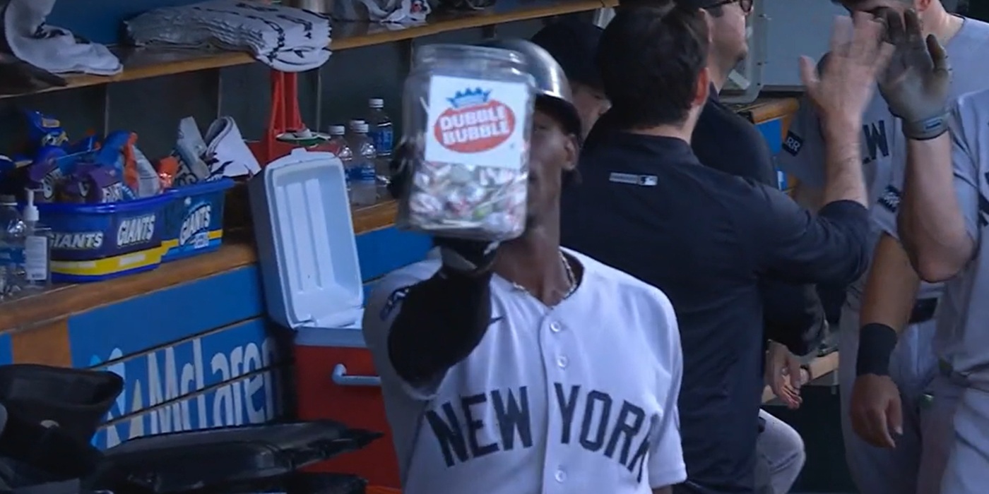 Jazz showing off his lollipops