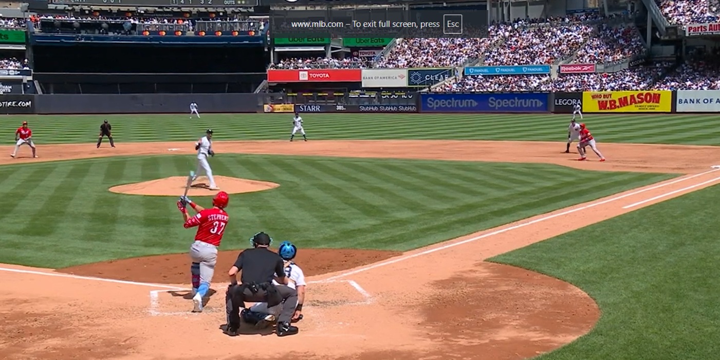 Stephenson's three-run home run