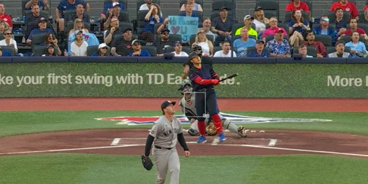 Weathers allows the first of two home runs