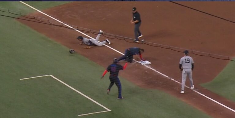 Garcia makes an error