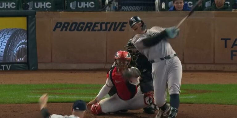 Judge tees off on a home run